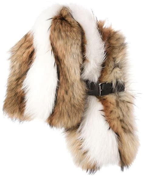 fendi scarf fur